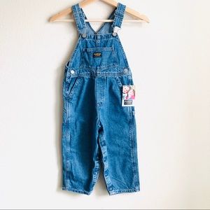 NWT Vintage OshKosh denim overalls - 4T